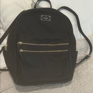 Kate Spade Black Backpack